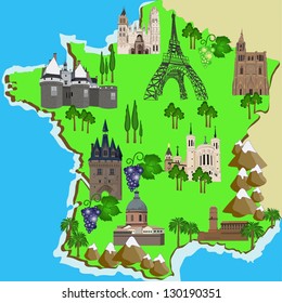 Map of France