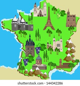 Map of France