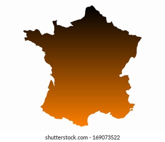 Map of France