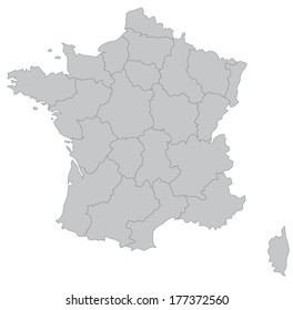 Un mapa de Francia