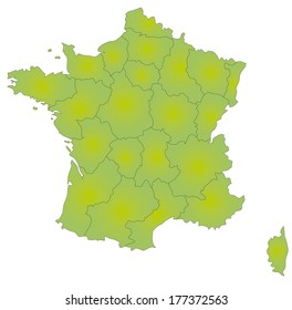 A map of France