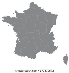 A map of France