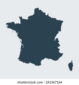 Map of  France