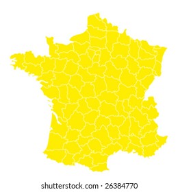 map of france