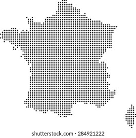 map of France