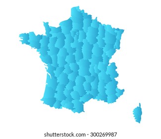 Map of France