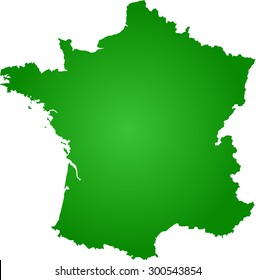 map of France