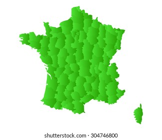 Map of France