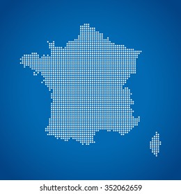 mapa de Francia