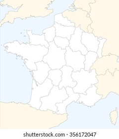 map of france