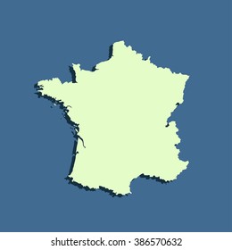 map of France