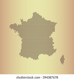 map of France
