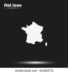 Map of France.