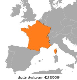 Map - France