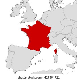 Map - France