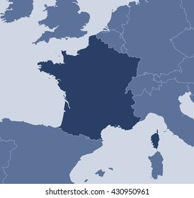 Map - France