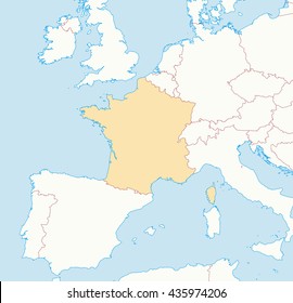 Map - France