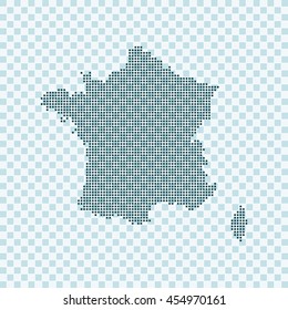 map of France