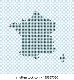 map of France