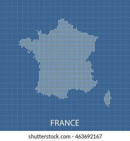 map of France