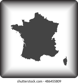 map of France