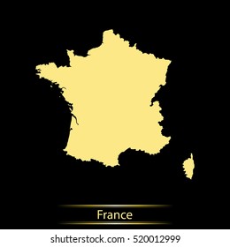 map of France