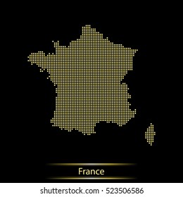 map of France