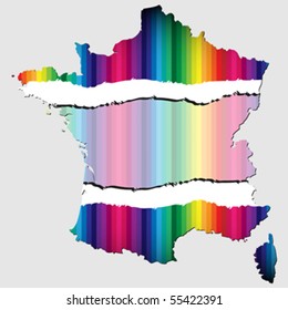 mapa de francia