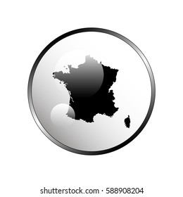 Map of France.