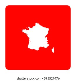 Map of France.