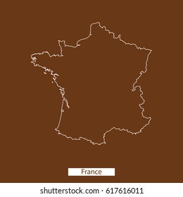 map of France