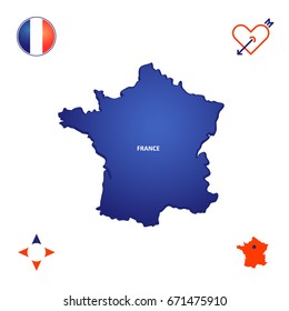 Map of France