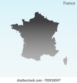 map of france 
