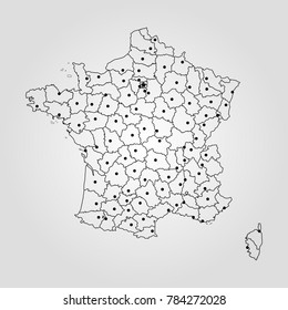 Map of France