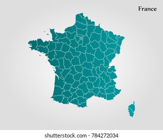 Map of France