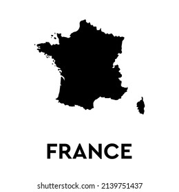 Map of France line and glyph icon, country and geography, france map sign vector graphics, editable stroke linear icon, eps 10