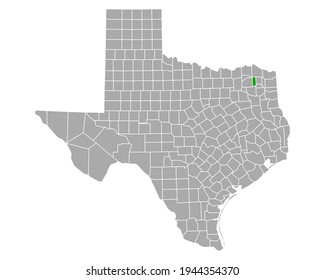 Map of Franklin in Texas on white