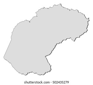 Map - Free State (South Africa)
