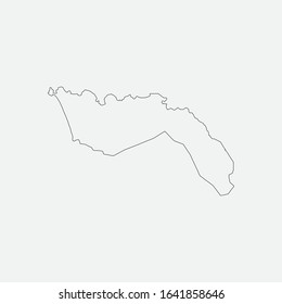 Map of Freetown - Sierra Leone graphic element Illustration template design
