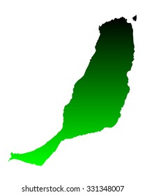 Map of Fuerteventura
