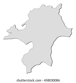 Map - Fukuoka (Japan)