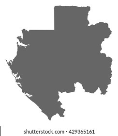 Map - Gabon