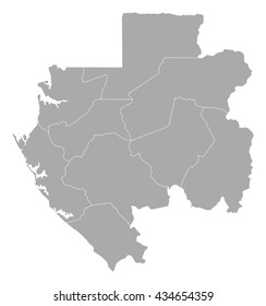 Map - Gabon