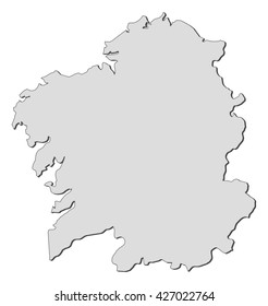 Map - Galicia (Spain)