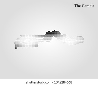 Map of Gambia