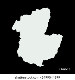 Map of Ganda, Giridih District, Jharkhand state, Republic of India, Government of Jharkhand, Indian territory, Eastern India, politics, village, tourism