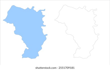 Mapa de Garautha, Distrito de Jhansi, Estado de Uttar Pradesh, República de la India, Gobierno de Uttar Pradesh, territorio indio, India oriental, política, aldea, turismo