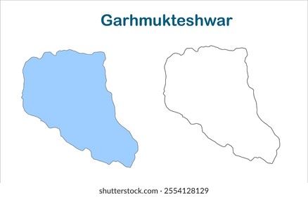 Map of Garhmukteshwar, Hapur District,  Uttar Pradesh State, Republic of India, Government of  Uttar Pradesh , Indian territory, Eastern India, politics, village, tourism