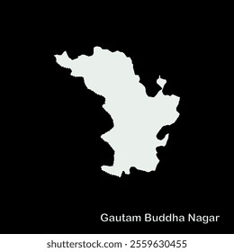 Map of Gautam Buddha Nagar Block, Government of  Uttar Pradesh, Indian territory, Eastern India, politics, village, tourism