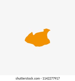 Map of Gaziantep - Turkey Vector Illustration

